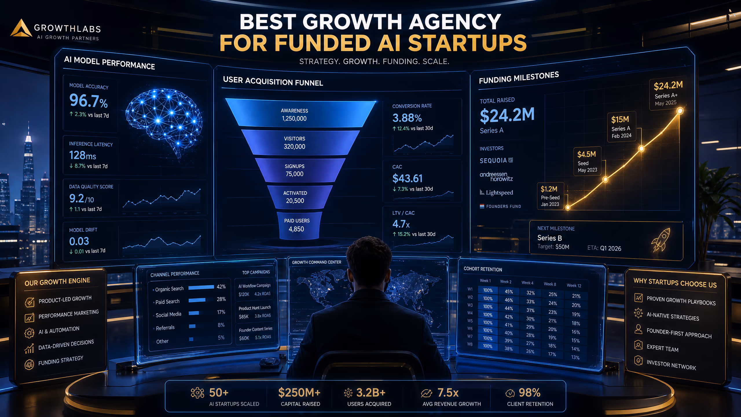 How funded AI startups should choose a growth agency cover illustration