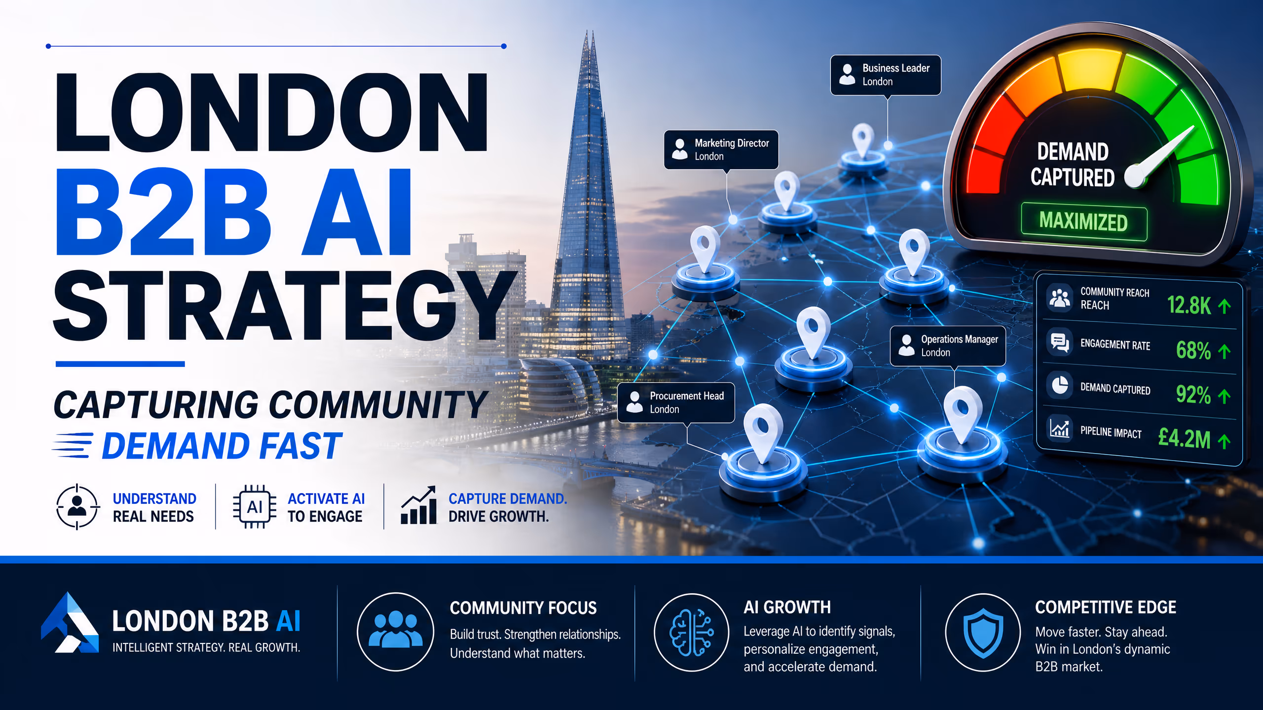 How London B2B AI Teams Can Capture Community Demand Before Competitors cover illustration