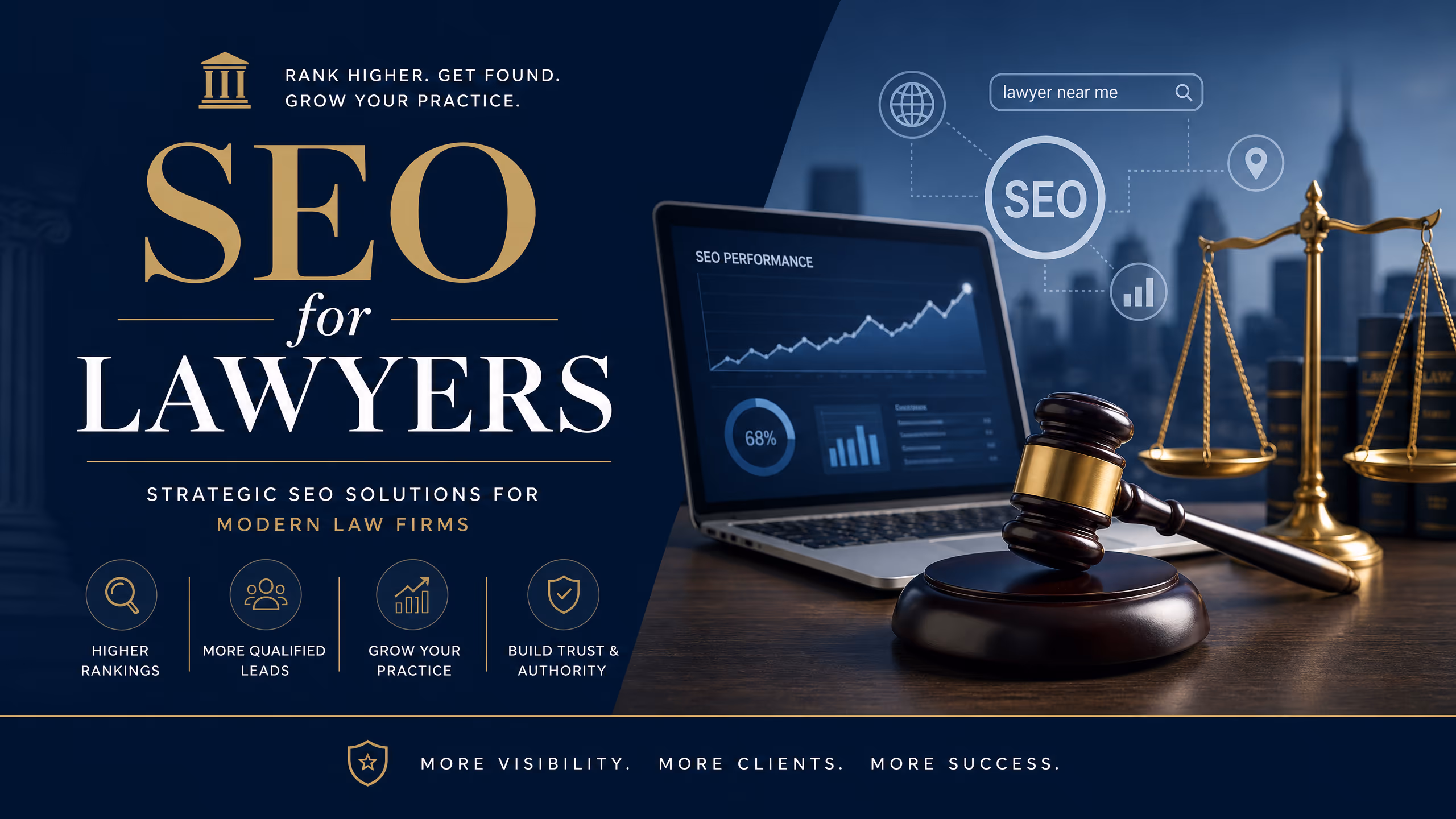2026 SEO For Lawyers: Segment Patterns, Data, and Best Practices cover illustration