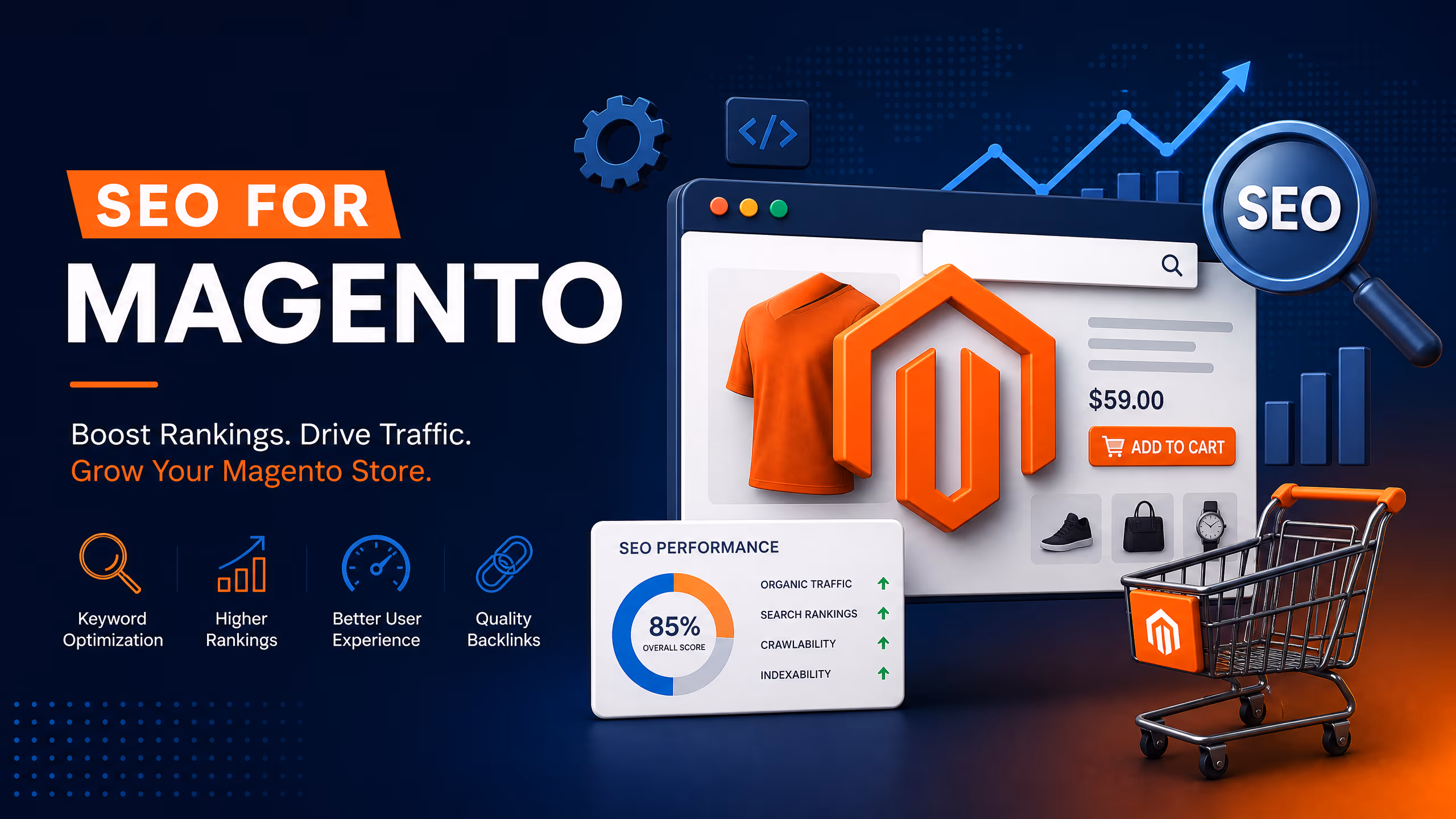 2026 SEO For Magento: Segment Patterns, Data, and Best Practices cover illustration