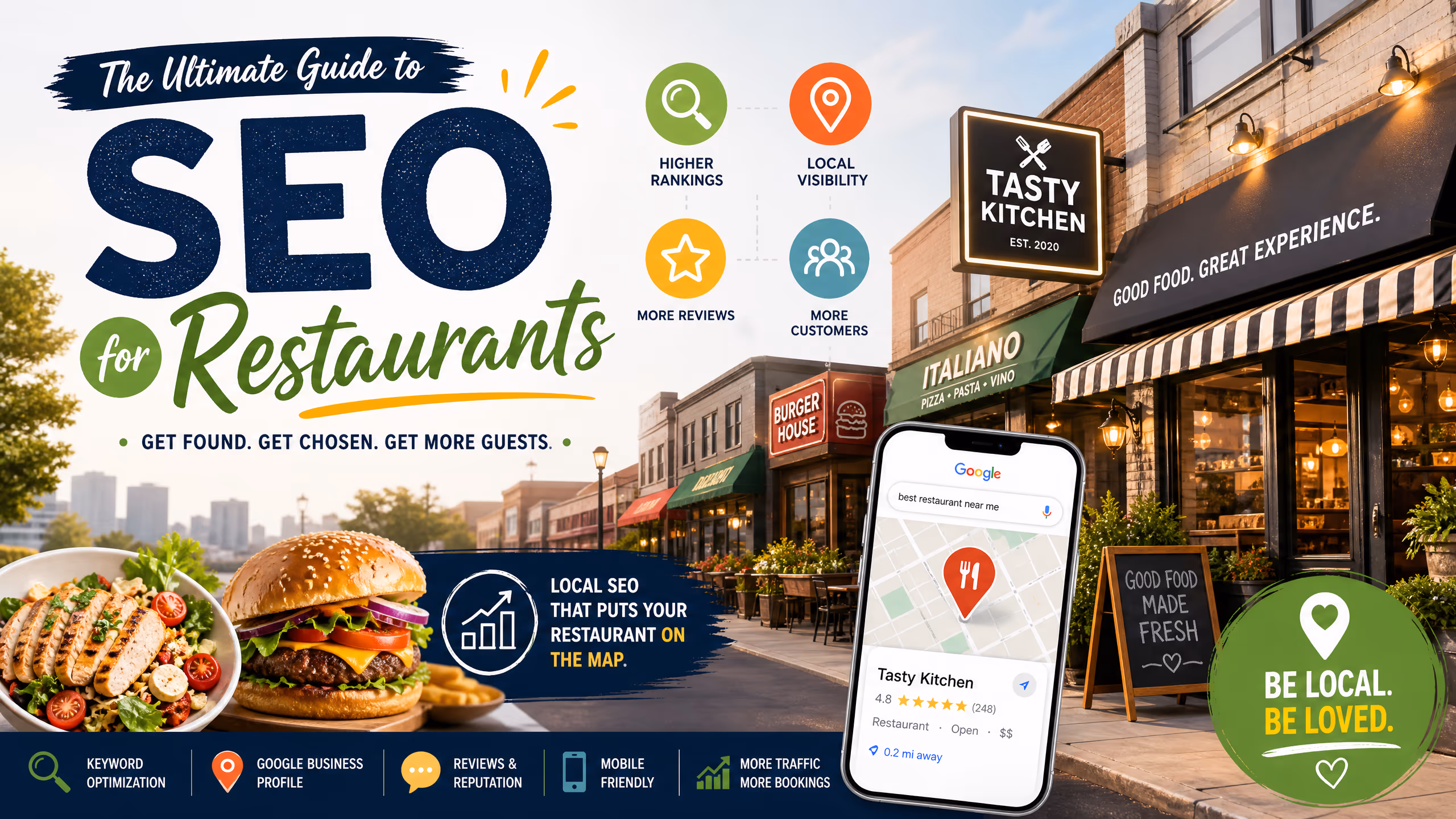 2026 SEO For Restaurants: Segment Patterns, Data, and Best Practices cover illustration