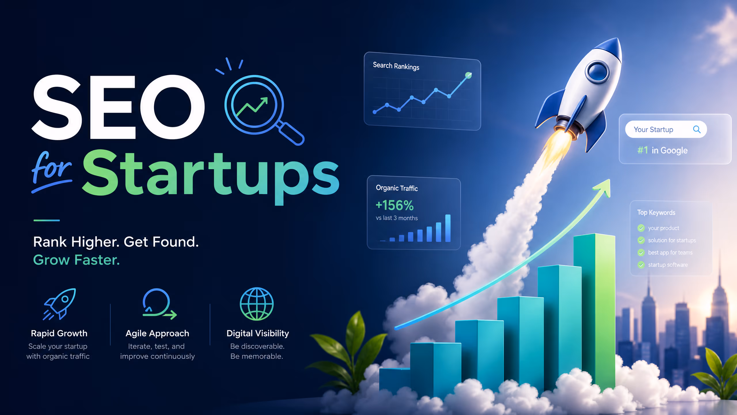 2026 SEO For Startups: Segment Patterns, Data, and Best Practices cover illustration